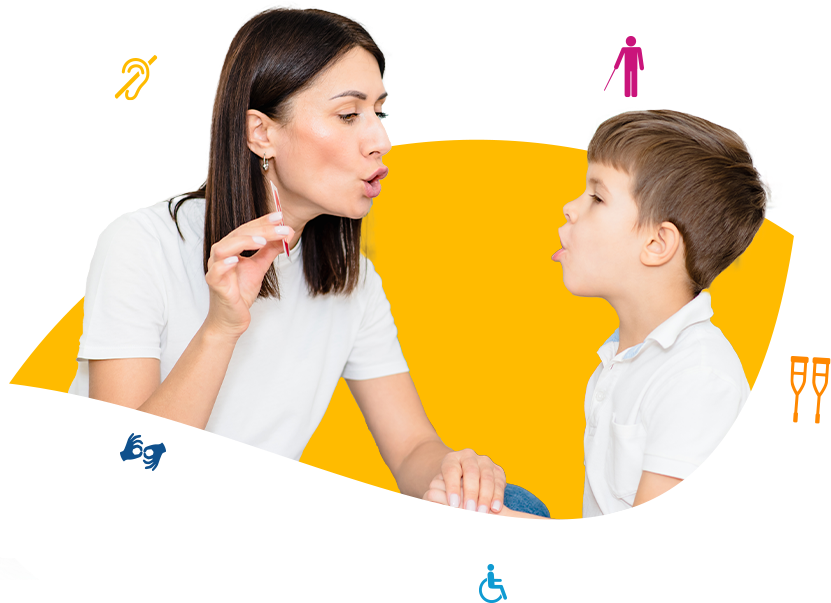 علاج النطق ومشاكل النطق